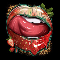 Strawberry Lips With Leopard Urban Hoodie | Teevron