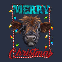Merry Christmas Highland Calf Baby Cow Urban Hoodie | Teevron