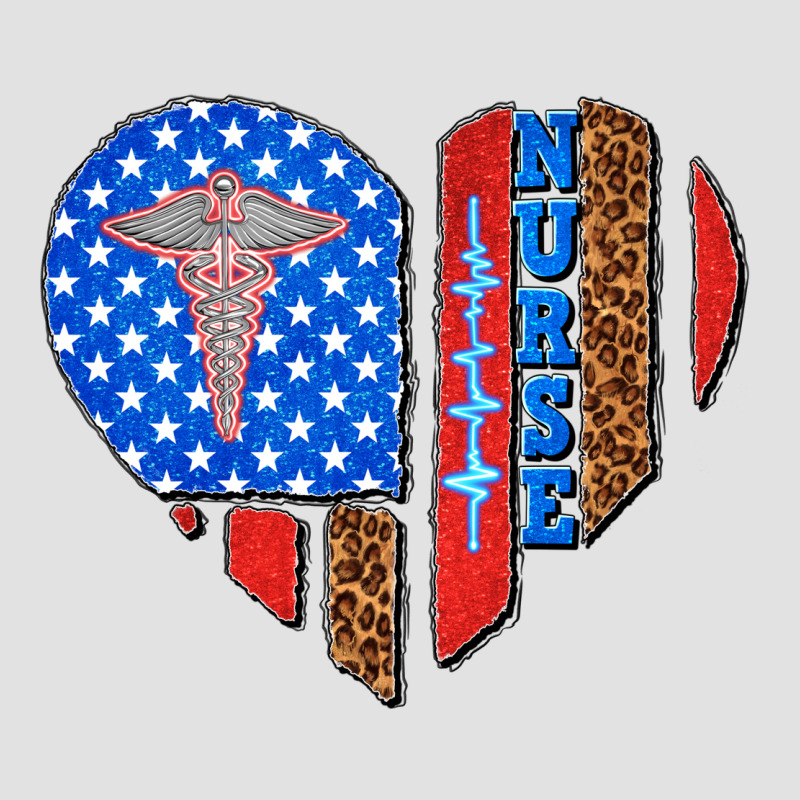 4th Of July Nurse Heart Flag Premium Hoodie by texasbilliewilder | Teevron