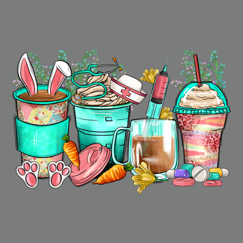 Easter Nurse Coffee Cups Premium Hoodie by Zillion Design Studio | Teevron