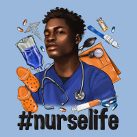 Afro Man Nurse Life Premium Hoodie | Teevron