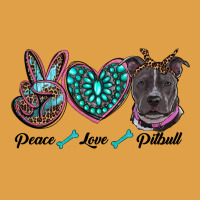 Peace Love Pitbull Premium Hoodie | Teevron