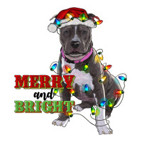 merry and bright pitbull | Teevron