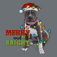 Merry And Bright Pitbull Premium Hoodie | Teevron