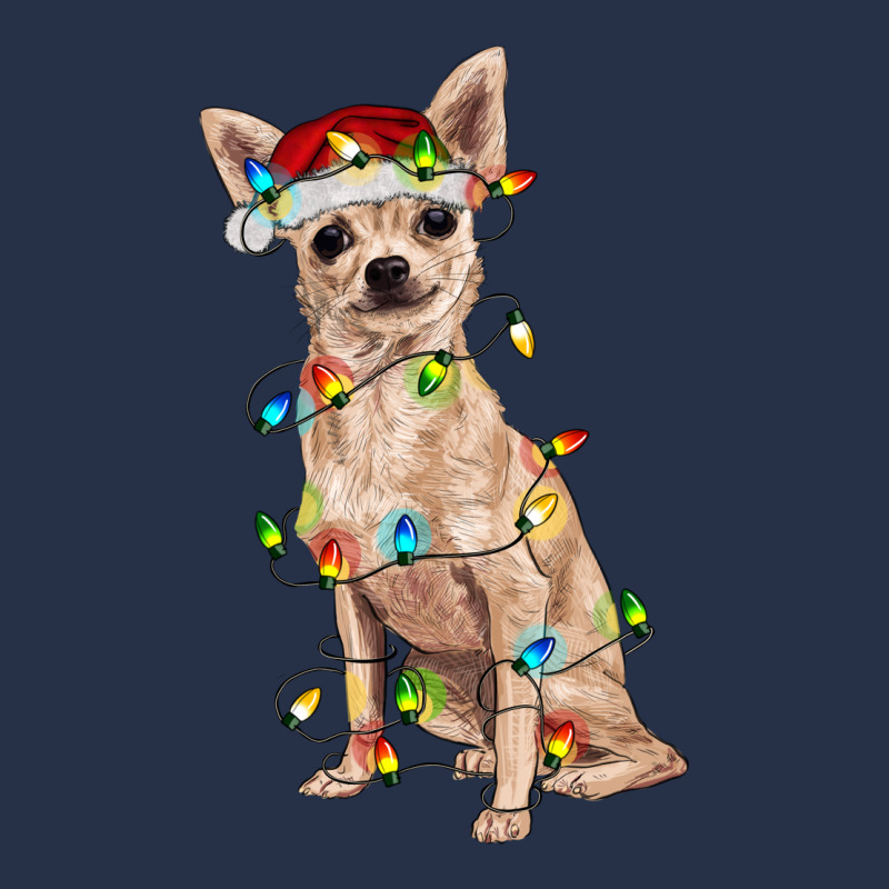 Chihuahua With Christmas Lights Premium Hoodie by RanaPortraitStore | Teevron