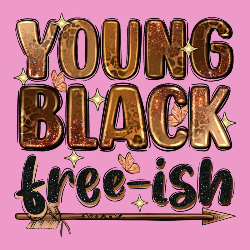 Young Black Free Ish Urban Hoodie by Zillion Design Studio | Teevron