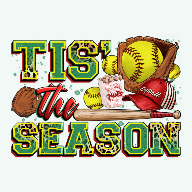 Tis' The Season Softball Premium Hoodie by Zillion Design Studio | Teevron
