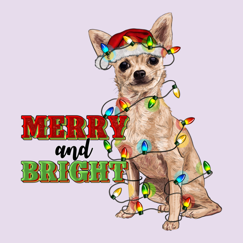 Merry And Bright Chihuahua Premium Hoodie by RanaPortraitStore | Teevron