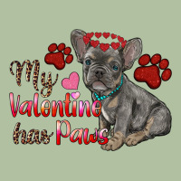 My Valentine Has Paws French Bulldog Urban Hoodie | Teevron