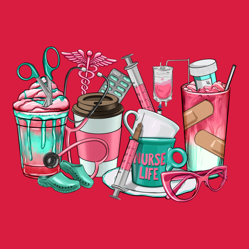 Nurse Coffee Cups Premium Hoodie by texasbilliewilder | Teevron