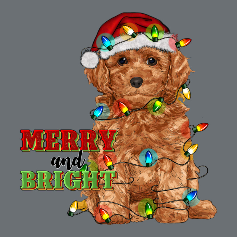 Merry And Bright Toy Poodle Premium Hoodie by RanaPortraitStore | Teevron