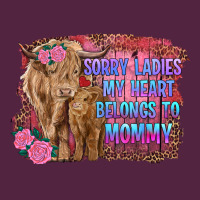 Sorry Ladies My Heart Belongs To Mommy Highland Cow And Calf Urban Hoodie | Teevron