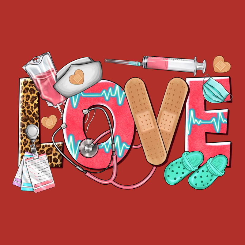 Nurse Love Premium Hoodie by texasbilliewilder | Teevron