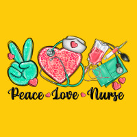 Peace Love Nurse Premium Hoodie | Teevron