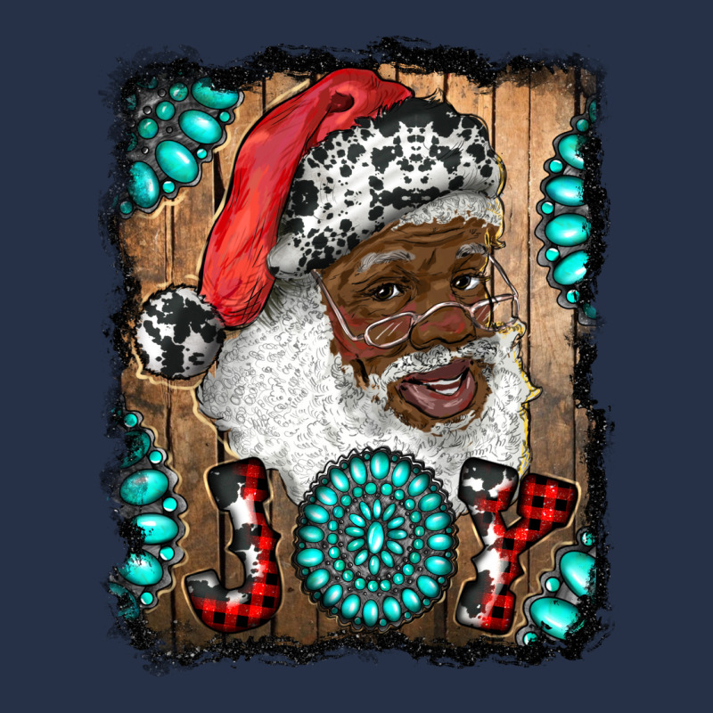 African American Santa Joy Premium Hoodie by RanaPortraitStore | Teevron