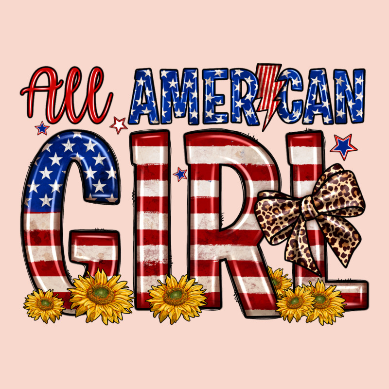 All American Girl Urban Hoodie by Zillion Design Studio | Teevron