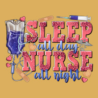 Sleep All Day Nurse All Night Premium Hoodie | Teevron