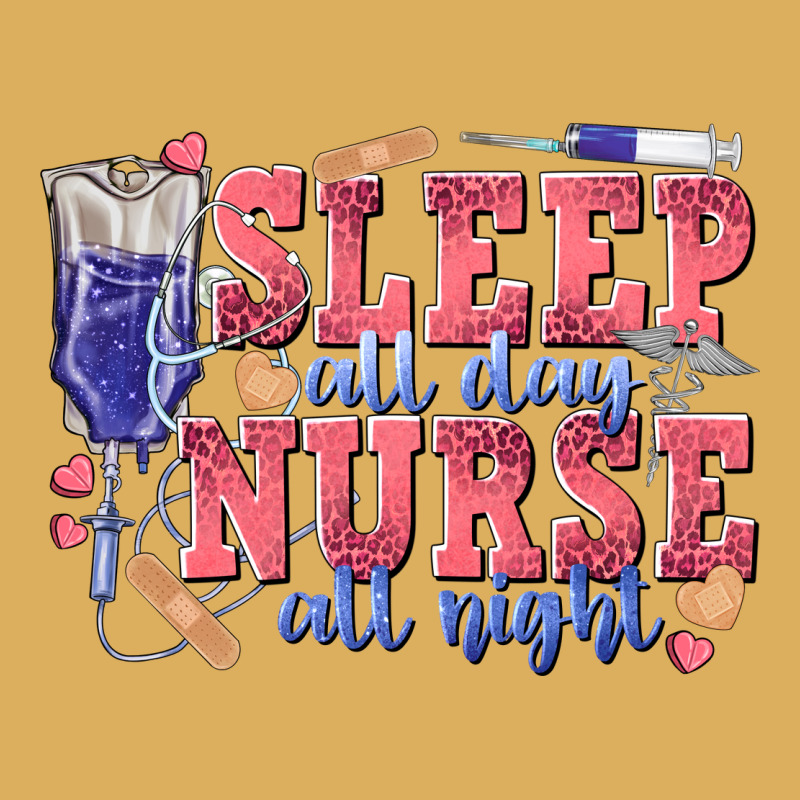 Sleep All Day Nurse All Night Premium Hoodie by texasbilliewilder | Teevron