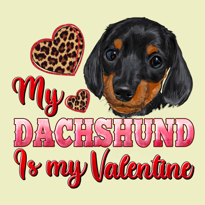 My Dachshund Is My Valentine Urban Hoodie by RanaPortraitStore | Teevron