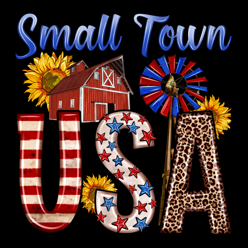 Small Town Usa Urban Hoodie by Zillion Design Studio | Teevron