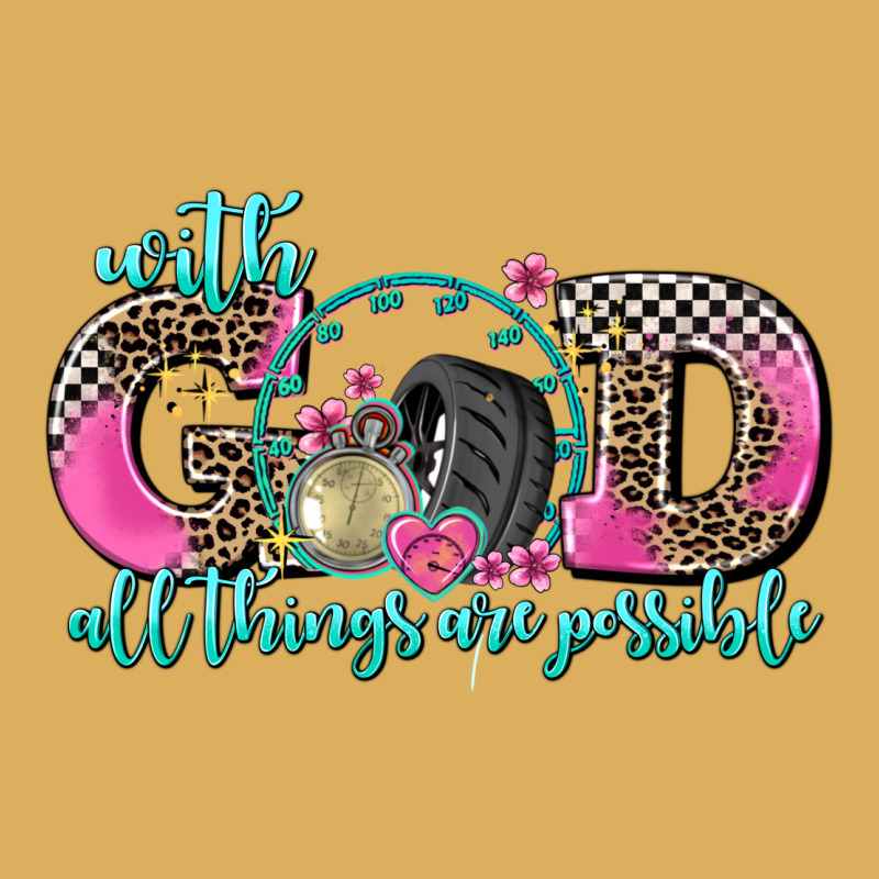 With God All Things Are Possible Race Premium Hoodie by AdoDesignShop | Teevron