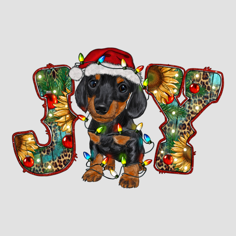 Dachshund Puppy Christmas Joy Premium Hoodie by RanaPortraitStore | Teevron
