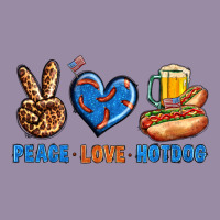 Peace Love Hotdog Classic Tee | Teevron