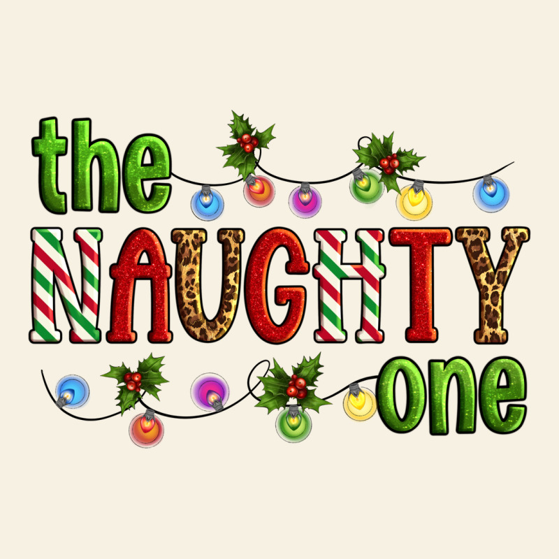 The Naughty One Christmas Vintage Tee by Artiststas | Teevron