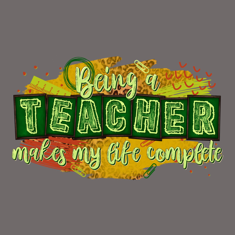 Being A Teacher Makes My Life Complete Urban Hoodie by texasbilliewilder | Teevron
