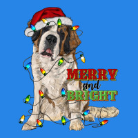 Merry And Bright Saint Bernard Premium Hoodie | Teevron
