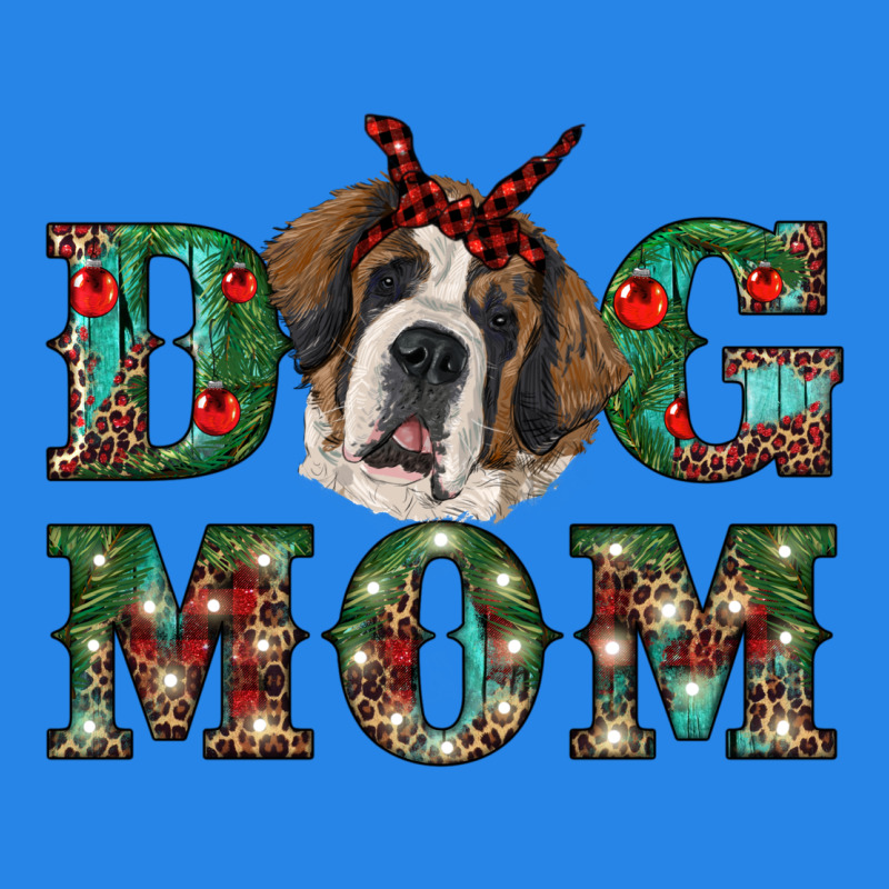 Christmas St. Bernard Dog Mom Premium Hoodie by RanaPortraitStore | Teevron