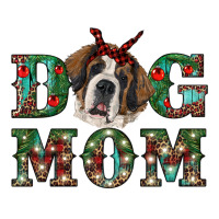 christmas st. bernard dog mom | Teevron