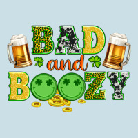 Bad And Boozy Wıth Beer And Coins Ladies Tee | Teevron