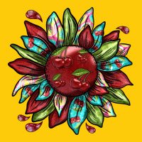 Cherry Sunflower Premium Hoodie | Teevron