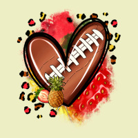 Fruits And Football Heart Urban Hoodie | Teevron