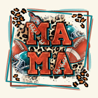 American Football Mama With Leopard Premium Hoodie | Teevron