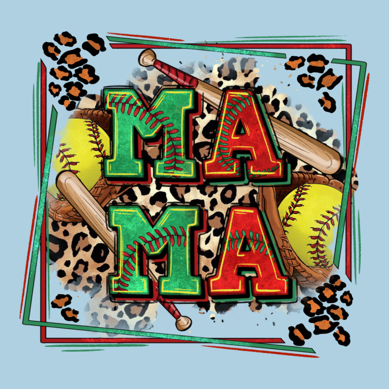 Softball Mama With Leopard Premium Hoodie by Zillion Design Studio | Teevron
