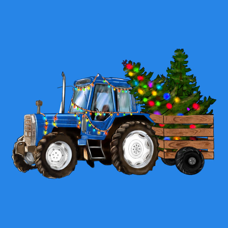 Christmas Farm Tractor Premium Hoodie by RanaPortraitStore | Teevron