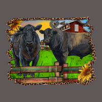 Black Angus Cattle And Bull In Barnyard Premium Hoodie | Teevron