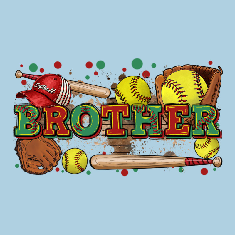Brother Softball Premium Hoodie by Zillion Design Studio | Teevron