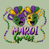 Mardi Gras Mask And Beads Urban Hoodie | Teevron