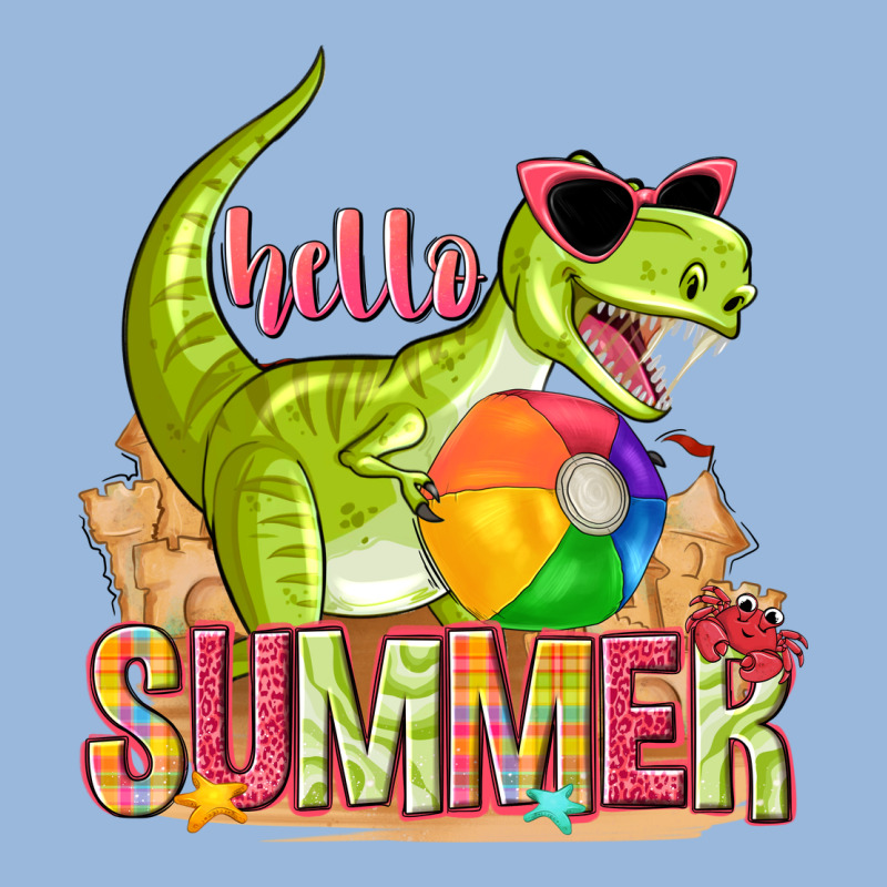 Hello Summer Rex Premium Hoodie by texasbilliewilder | Teevron