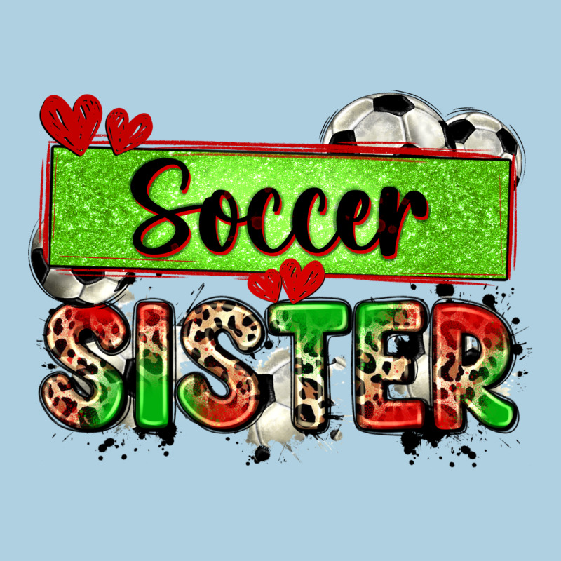 Soccer Sister With Leopard Premium Hoodie by Zillion Design Studio | Teevron