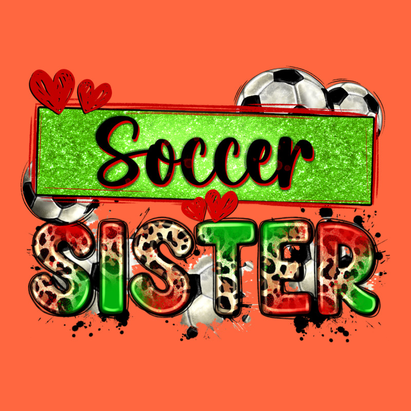 Soccer Sister With Leopard Premium Hoodie by Zillion Design Studio | Teevron