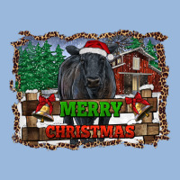 Merry Christmas Black Angus Cattle And Farm Premium Hoodie | Teevron
