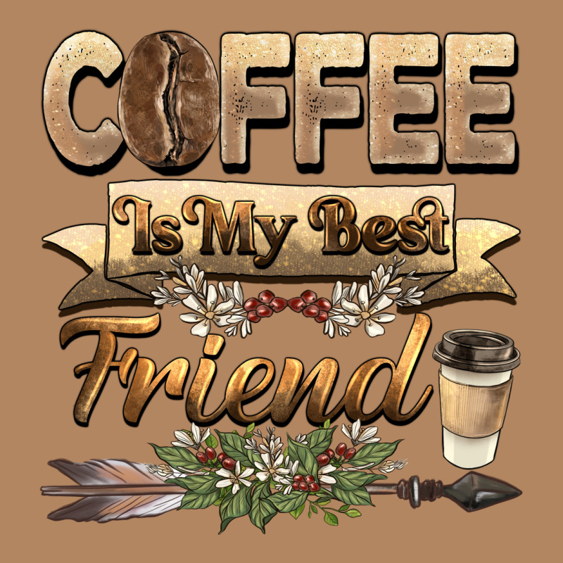 Coffee Is My Best Friend Long Sleeve Tee by BarkalooDesign | Teevron