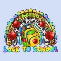 Hello Back To School Rainbow Urban Hoodie | Teevron