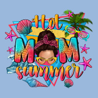 Hot Mom Summer With Messy Bun Premium Hoodie | Teevron