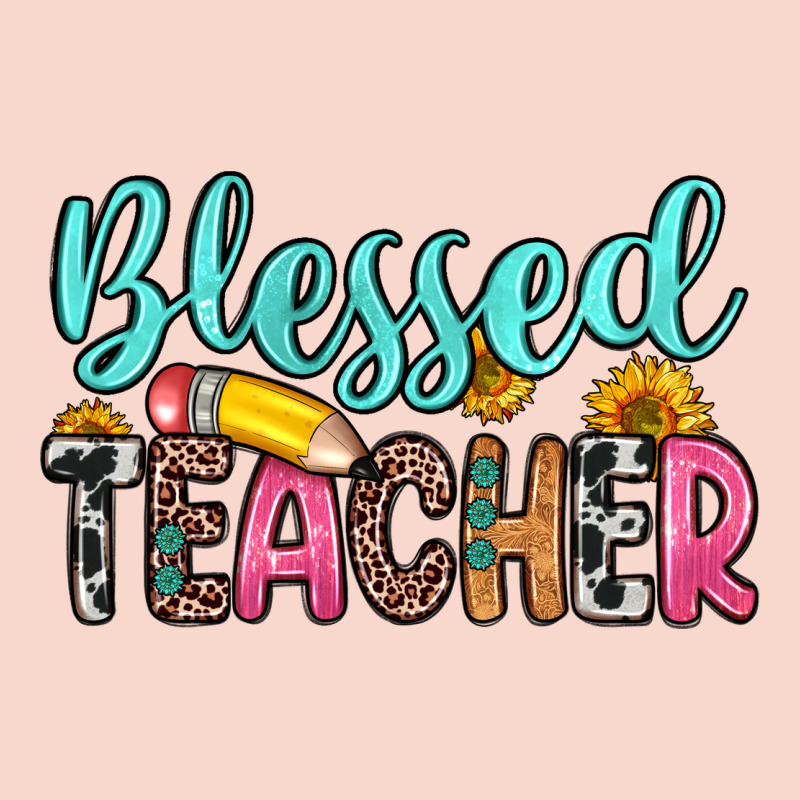 Blessed Teacher Urban Hoodie by Zillion Design Studio | Teevron