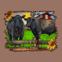 Black Angus Cattle And Bull In Barnyard Premium Hoodie | Teevron